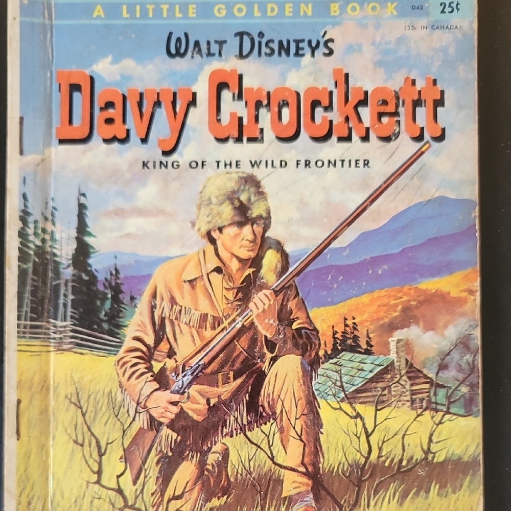 Disney's Davy Crockett Little Golden Book